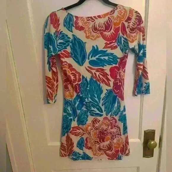 DVF Kaden Floral Silk Dress by Diane von Furstenberg, Womens Size 2 - Picture 10 of 11